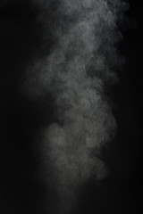 Abstract white smoke