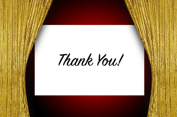 Theatre Screen - Thank You!