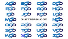 3 Letters Modern Generic Swoosh Logo AOO, BOO, COO, DOO, EOO, FOO, GOO, HOO, IOO, JOO, KOO, LOO, MOO, NOO, OOO, POO, QOO, ROO, SOO, TOO, UOO, VOO, WOO, XOO, YOO, ZOO