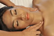 © robertharding - Young woman having a lymphatic massage