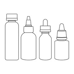 e-liquid bottles