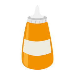 Poster - sause bottle isolated icon vector illustration design