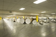 © moodboard - View of huge rolls of paper in spacious newspaper factory