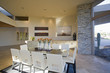 © MDBPIXS - View of a modern sunlit dining room o spacious house