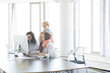 © MDBPIXS - Business people working together in office