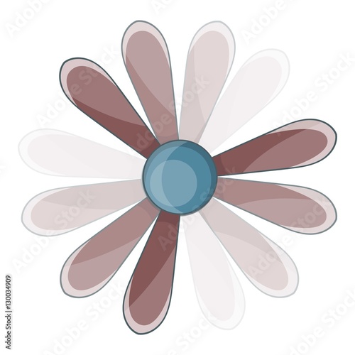 Propeller icon. Cartoon illustration of propeller vector icon for web