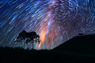 Wall Mural - milky way