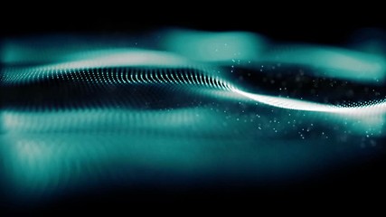Poster - Digital particles Wave Form