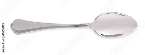 Fotomural Isolated spoon with clipping path