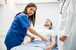 © AntonioDiaz - Hispanic doctor working in the ER