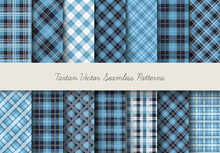 Tartan Seamless Vector Patterns
