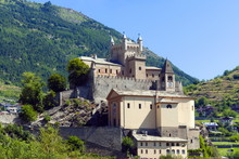Saint-Pierre Castle, Saint Pierre, Aosta Valley, Italian Alps