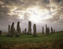 Stone Circle Dating From Between 3000 And 1500BC, Callanish, Isle Of Lewis, Outer Hebrides, Scotland