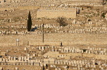 Jewish Cemetery, Mount Of Olives, Jerusalem, Israel