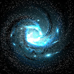 image of galaxies, nebulae, cosmos, and effect tunnel spiral galaxy