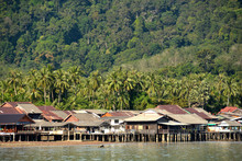 Fishermen's Village On Koh Lanta