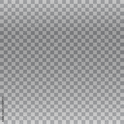 Fotografie, Obraz Vector transparency grid with gradient and small squares.
