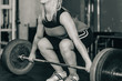 © Microgen - Weightlifting. Female Weightlifting