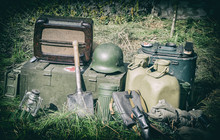 Old Military Equipment From World War II