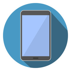 Poster - tablet computer flat icon vector illustration