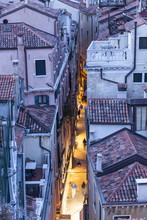 The Narrow Streets Of Venice, Veneto 