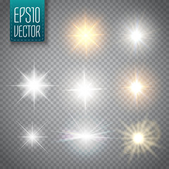 Wall Mural - abstract image of lighting flare. christmas lights