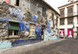 The art of open door in the street of Santa Maria. A project which aims to 