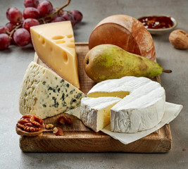 Sticker - various types of cheese