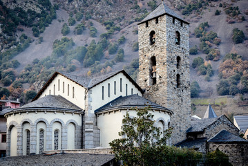 Iglesia románica en Andorra la Vella, Andorra