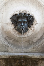Calamo Fountain (Fontana Del Calamo) Close Up, Ancona, Marche