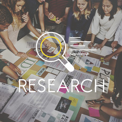 Sticker - Research Results Knowledge Discovery Concept