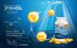 Fish oil ads template