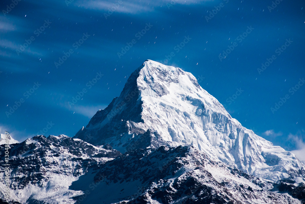 Himalayan mountain peak .. - obrazy, fototapety, plakaty 