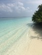 Meer, Wasser, Strand, Malediven, Malé, Urlaub, Flitterwochen, Azurblau, Blau,  Himmel