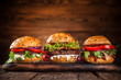 © Lukas Gojda - Close-up of home made burgers