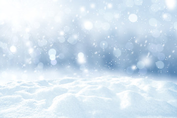 Wall Mural - winter background