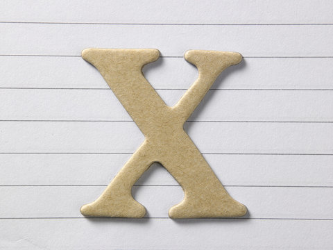 letter x