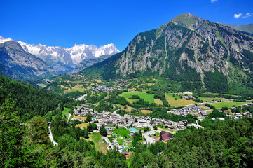 Poster - Beautiful mountain landscape in northern Italy