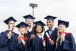 © Syda Productions - students or bachelors taking selfie by smartphone