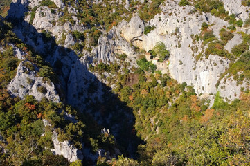 Canvas Print - Ermitage Saint-Antoine de Galamus - Ermitage Saint-Antoine de Galamus