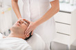 © Yakobchuk Olena - Businessman relaxing during massage at spa