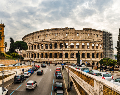 Fotografia, Obraz Colosseum or Flavian Amphitheatre in Rome, Italy