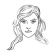 © Jemastock - Woman cartoon icon. Girl female avatar person people and human theme. Isolated design. Vector illustration