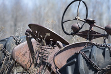 Old Tractor Seat