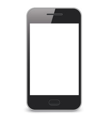 Wall Mural - realistic smartphone isolate background - stock vector.