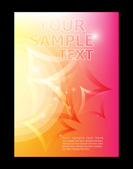 Flyer design template