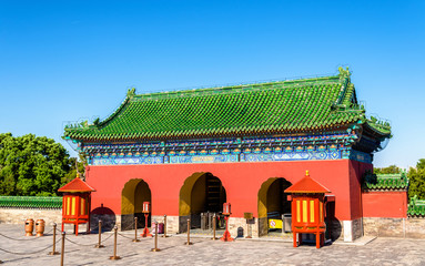 Wall Mural - The Hall of Prayer for Good Harvests in Beijing. UNESCO World Heritage site in China