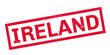 Ireland rubber stamp. Grunge design with dust scratches. Effects can be easily removed for a clean, crisp look. Color is easily changed.