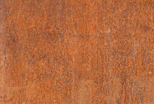 Rust Surface Texture - An Old Rusty Iron / Metal Plate With An Abstract Pattern