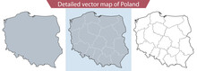 Detailed Vector Map Of Poland
